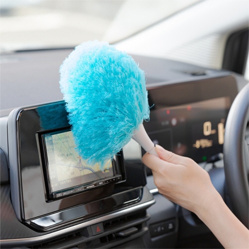 山崎産業 コンドル ニュー除電払い ミニ ブルー FU767-000X-MB-BL 1本(ご注文単位1本)【直送品】