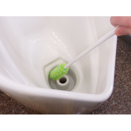 山崎産業 すきまフィットブラシ 長柄 グリーン CL686-00LU-MB-G 1本(ご注文単位1本)【直送品】