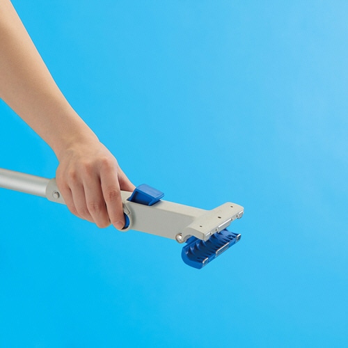 山崎産業 プロテック フリーハンドルタッチワン アルミL ブルー MO657-00LU-MB-BL 1本(ご注文単位1本)【直送品】