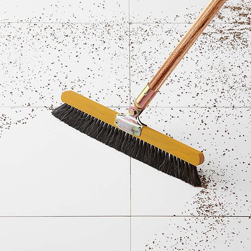 山崎産業 自由箒A 木柄 33cm C2-032U-MB 1本(ご注文単位1本)【直送品】