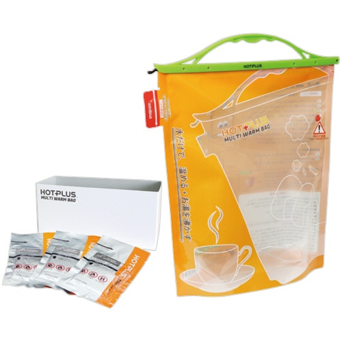 山本商事 HOT PLUS マルチウォームバッグ 発熱剤付セット (3回分) HOTPLUS MWBAG 1個（ご注文単位1個）【直送品】