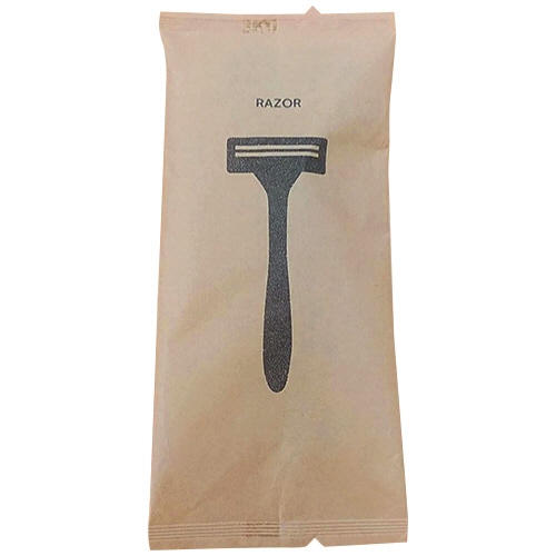 山陽物産 みざらしシリーズ エコカミソリ(3枚刃) 黒 300個/袋（ご注文単位1袋）【直送品】