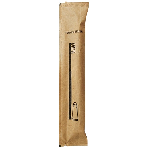 山陽物産 みざらしシリーズ 歯ブラシ エコホワイト 250本/箱（ご注文単位1箱）【直送品】