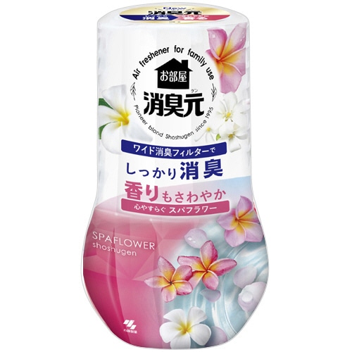 小林製薬 お部屋の消臭元 心やすらぐスパフラワー 400ml 3個/セット(ご注文単位1セット)【直送品】