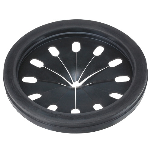 伸晃 菊割れゴム 145mmタイプ ブラック SP-204K 1個(ご注文単位1個)【直送品】