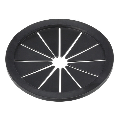 伸晃 菊割れゴム 80mmタイプ ブラック SP-213 1個(ご注文単位1個)【直送品】