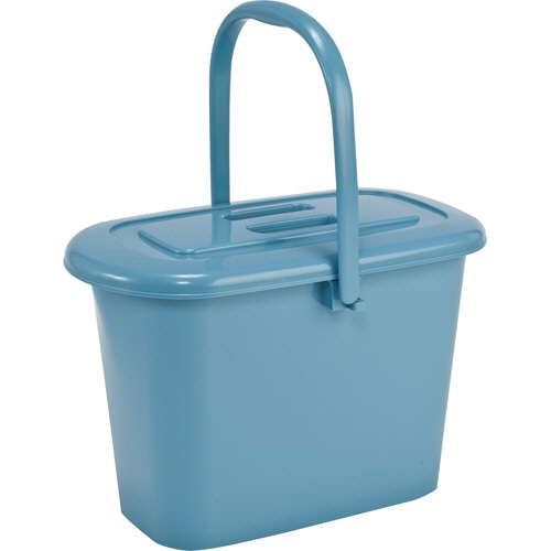 新輝合成 ニューセレクトモップバケツ C-17 蓋 ブルー DS-988-049-3 1個(ご注文単位1個)【直送品】
