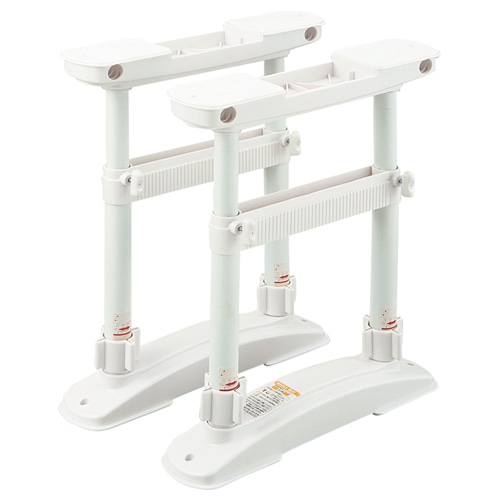 積水樹脂 家具転倒防止用圧着Wポール Mサイズ ホワイト KBW-MMW 2本/セット(ご注文単位1セット)【直送品】