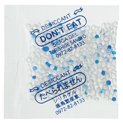 鳥繁産業 シリカゲル 3g SP-3G 100個/袋（ご注文単位1袋）【直送品】