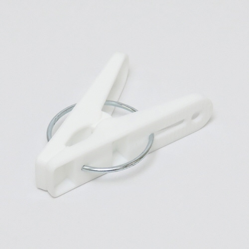 東和産業 ネオスール 洗濯ピンチ ホワイト 20個/袋(ご注文単位1袋)【直送品】