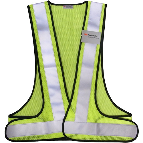 3M 高視認性反射ベスト ライムイエロー SVP-02Y 1枚（ご注文単位1枚）【直送品】