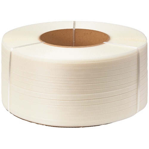 TANOSEE PPバンド 自動梱包機用 15mm×2500m 半透明 1巻（ご注文単位1巻）【直送品】