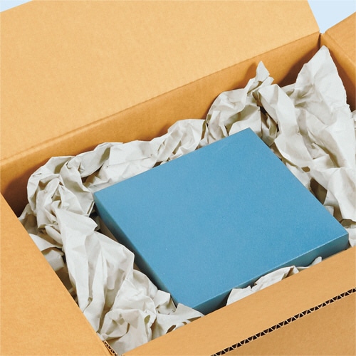 TANOSEE ボーガスペーパー 43g/㎡ 538mm×350m 白 1巻（ご注文単位1巻）【直送品】