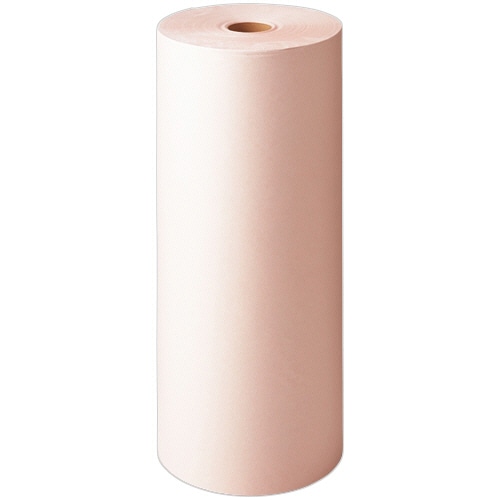 TANOSEE ボーガスペーパー 51g/㎡ 538mm×350m ピンク 1巻（ご注文単位1巻）【直送品】