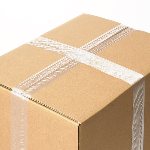 TANOSEE レコード巻PE平テープ 50mm×500m 緑 1巻(ご注文単位1巻)【直送品】