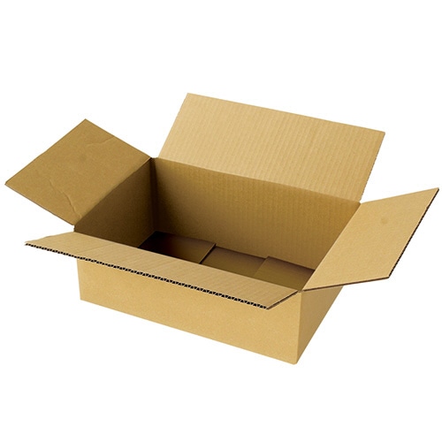 TANOSEE 軽量タイプ宅配用段ボール Aフルート 80-B4 20枚/袋（ご注文単位1袋）【直送品】