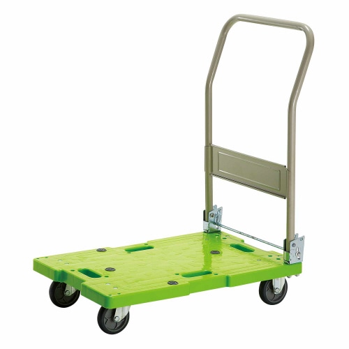 TANOSEE 樹脂運搬車(キャスター標準) W450×D705×H860mm 120kg荷重 1台(ご注文単位1台)【直送品】