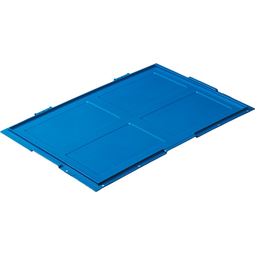 TANOSEE 折りたたみコンテナフタ 75L用 ダークブルー 1枚(ご注文単位1枚)【直送品】