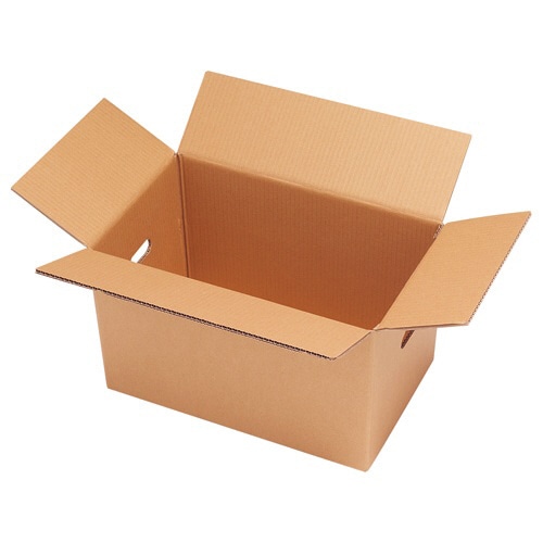 TANOSEE 無地ダンボール箱 A3判対応 ダブルフルート 高さ350mm 10枚/袋（ご注文単位1袋）【直送品】