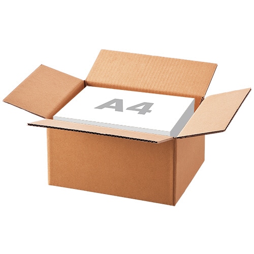 TANOSEE 無地ダンボール箱 A4判対応 Aフルート 高さ190mm 業務用パック 30枚/袋(ご注文単位1袋)【直送品】