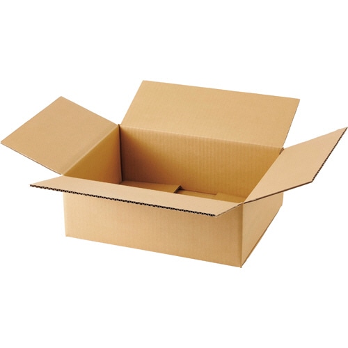 TANOSEE 無地ダンボール箱 B4ワイド判対応 Aフルート 高さ150mm 20枚/箱（ご注文単位1箱）【直送品】