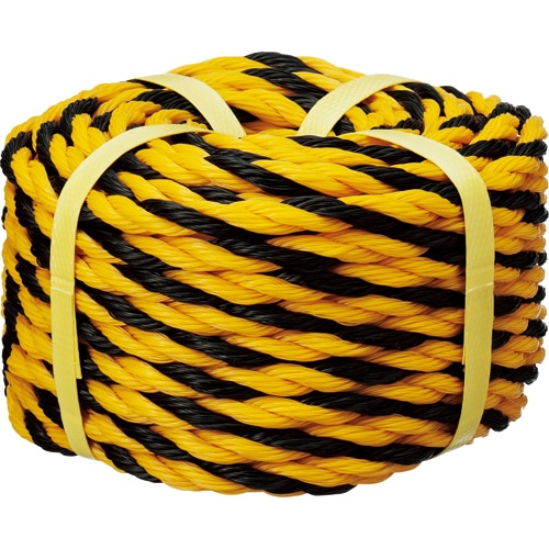 アイネット 標識ロープ 約7mm×20m PC0320-0 1巻（ご注文単位1巻）【直送品】
