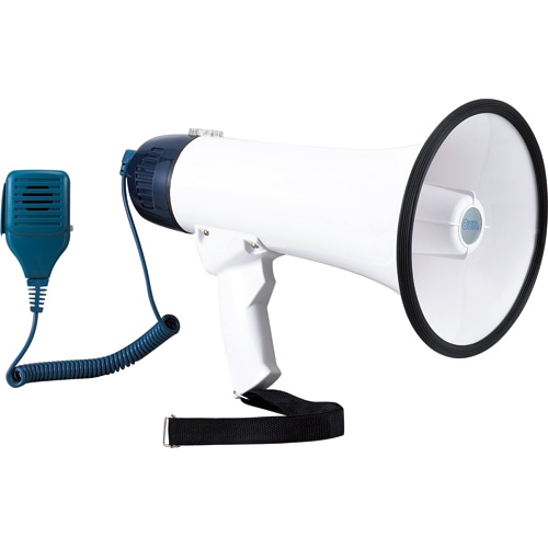 オーム電機 ハンディマイク付メガホン 1個(ご注文単位1個)【直送品】