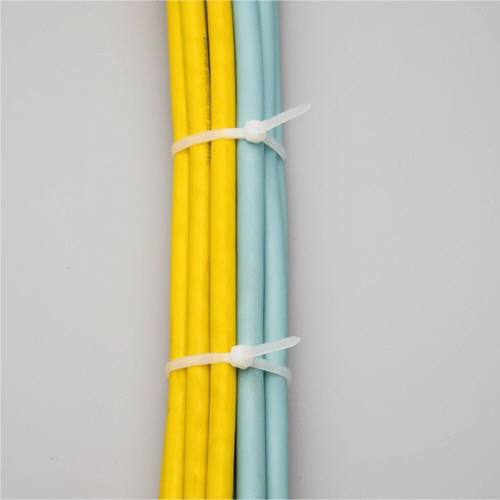 オーム電機 ロックタイ 100mm 白 LT-100W100WH 100本/袋(ご注文単位1袋)【直送品】