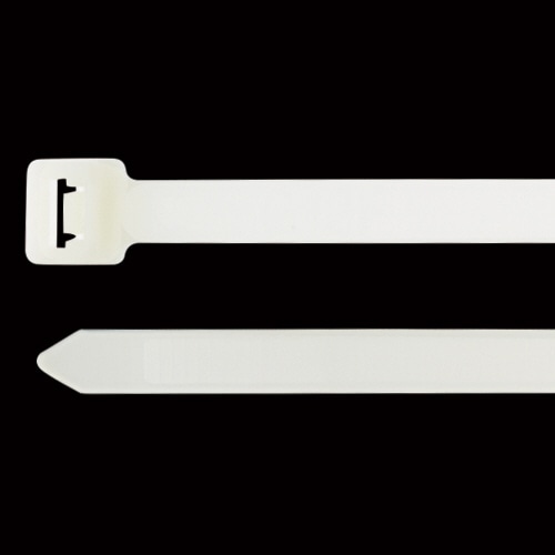 オーム電機 幅広ロックタイ 300mm 白 WLT-300W50WH 50本/袋(ご注文単位1袋)【直送品】