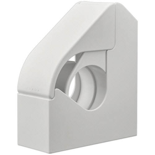 キングジム スターダ テープカッター(ケース付き) 白 STA010-W 1個(ご注文単位1個)【直送品】