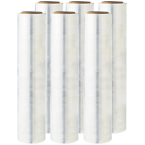 クラフトマン ストレッチフィルム 15μ 500mm×300m CF-SF3 12巻/箱（ご注文単位1箱）【直送品】