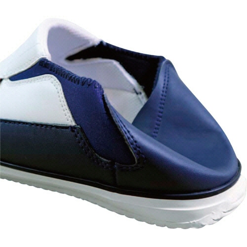 ケイワーク 先芯入 カカトが踏めるスリッポン セーフティーペコ ブラック S SS-3 1足(ご注文単位1足)【直送品】