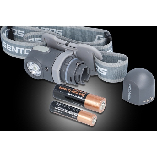 ジェントス 単3・単4兼用ヘッドライト CP-34DD 1個（ご注文単位1個）【直送品】