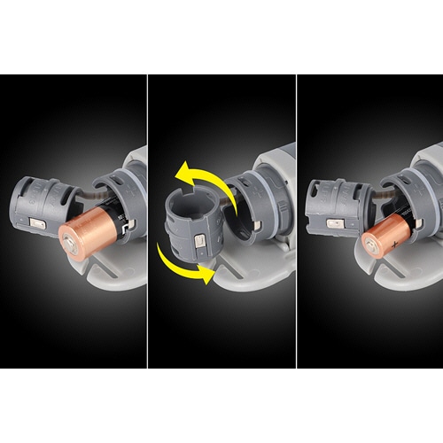 ジェントス 単3・単4兼用ヘッドライト CP-34DD 1個（ご注文単位1個）【直送品】