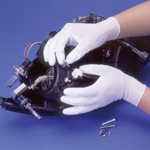 ショーワグローブ B0510 ニューパームフィット手袋 L ホワイト B0510-L 1双(ご注文単位1双)【直送品】