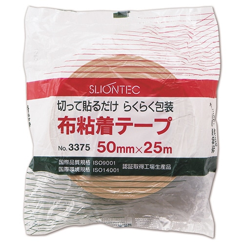 スリオンテック 布テープ No.337500 50mm×25m No.337500-50x25DB 30巻/セット（ご注文単位1セット）【直送品】