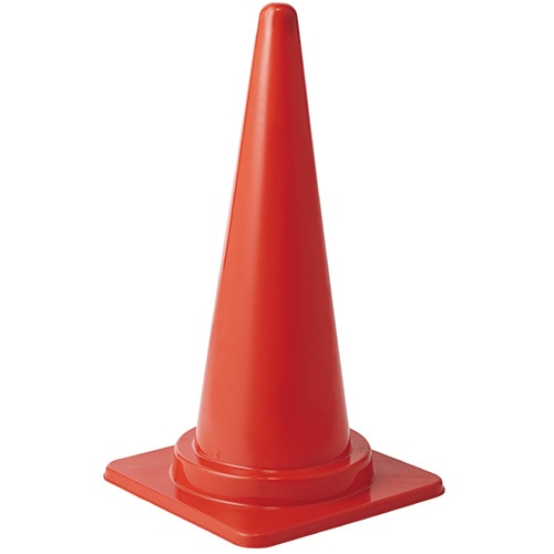 セフテック カラーコーン 高さ700mm 赤 2個/箱（ご注文単位1箱）【直送品】