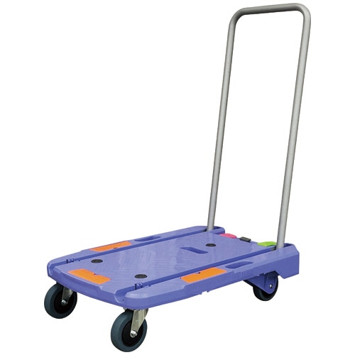 ナンシン 折りたたみ式 サイレントマスター コンパクトキャリー 150kg荷重 スペシャルブレーキ付 NCC-101B2 1台（ご注文単位1台）【直送品】