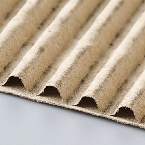 ハピラ 巻きダンボール プレスあり D4特芯 1000mm×25m D4P-100X25 1巻(ご注文単位1巻)【直送品】