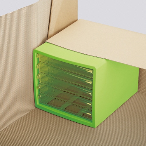 ハピラ 巻きダンボール プレスあり D4特芯 1000mm×25m D4P-100X25 1巻(ご注文単位1巻)【直送品】