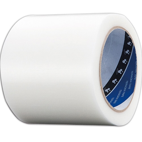 寺岡製作所 養生用P-カットテープ No.4140 100mm×25m 透明 No.4140トウメイ100 1巻(ご注文単位1巻)【直送品】