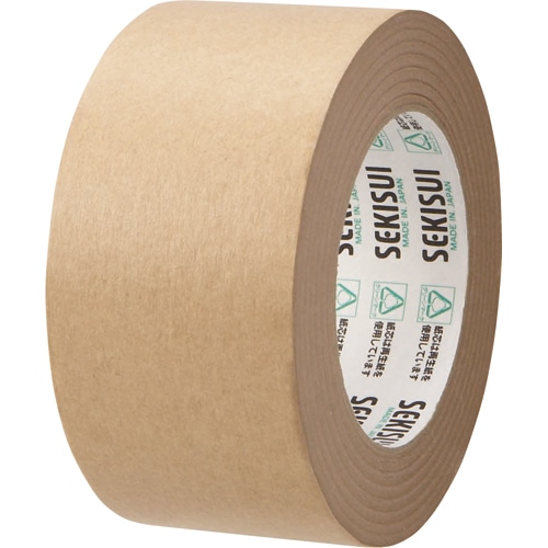 積水化学 クラフトテープ No.500 60mm×50m ダンボール色 K51X14 1巻（ご注文単位1巻）【直送品】