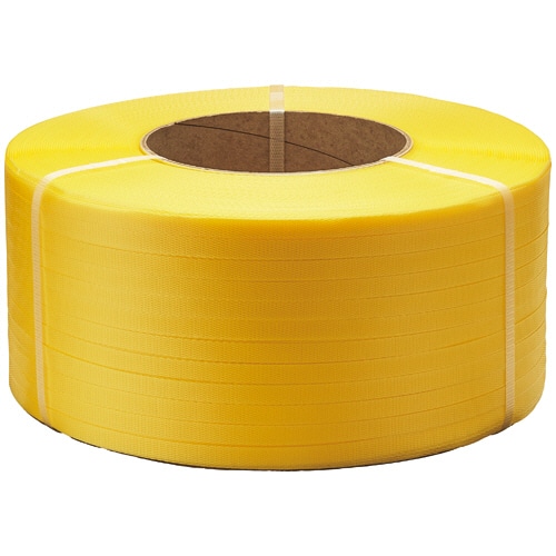 積水樹脂 PPバンド機械巻 15mm×2500m 黄 /RX15CY 1巻(ご注文単位1巻)【直送品】