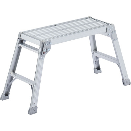 長谷川工業 アルミ足場台 2段 DRX-0752c 1台（ご注文単位1台）【直送品】