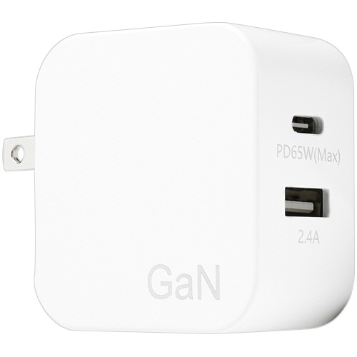 FSC PD65W対応 GeN2ポート充電器 FS-PDAC65-WH 1個（ご注文単位1個）【直送品】