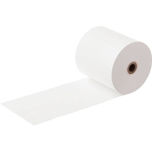 TANOSEE 感熱レジロール紙 ノーマル保存 幅58×直径80mm×長さ63m 厚み約0.075mm 芯内径12mm 5巻/袋(ご注文単位1袋)【直送品】