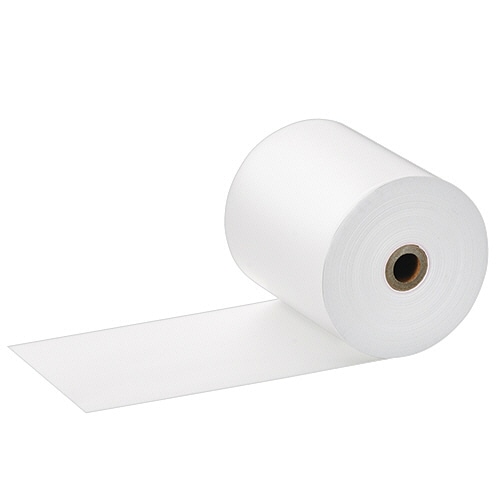 TANOSEE 感熱レジロール紙 ノーマル保存 幅58×直径80mm×長さ80m 厚み約0.062mm 芯内径12mm 5巻/袋(ご注文単位1袋)【直送品】