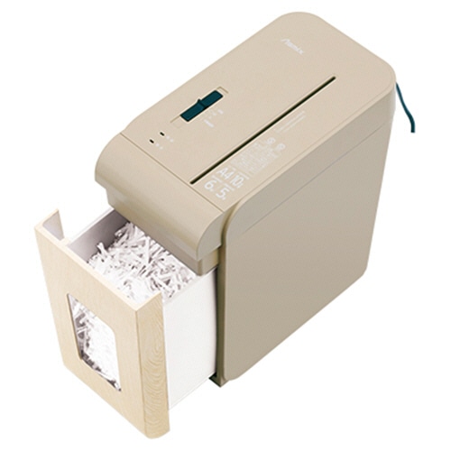 アスカ クロスカットシュレッダー A4 木目調 SZK02WD 1台(ご注文単位1台)【直送品】