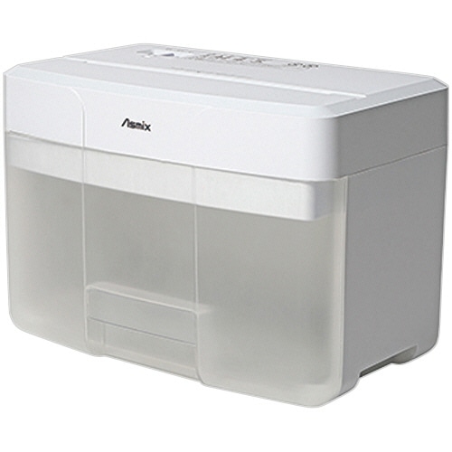 アスカ マイクロカットシュレッダー A4 ホワイト S11MW 1台(ご注文単位1台)【直送品】