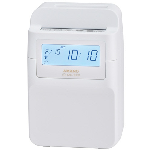 アマノ 時間集計タイムレコーダー MX-1000 1台(ご注文単位1台)【直送品】